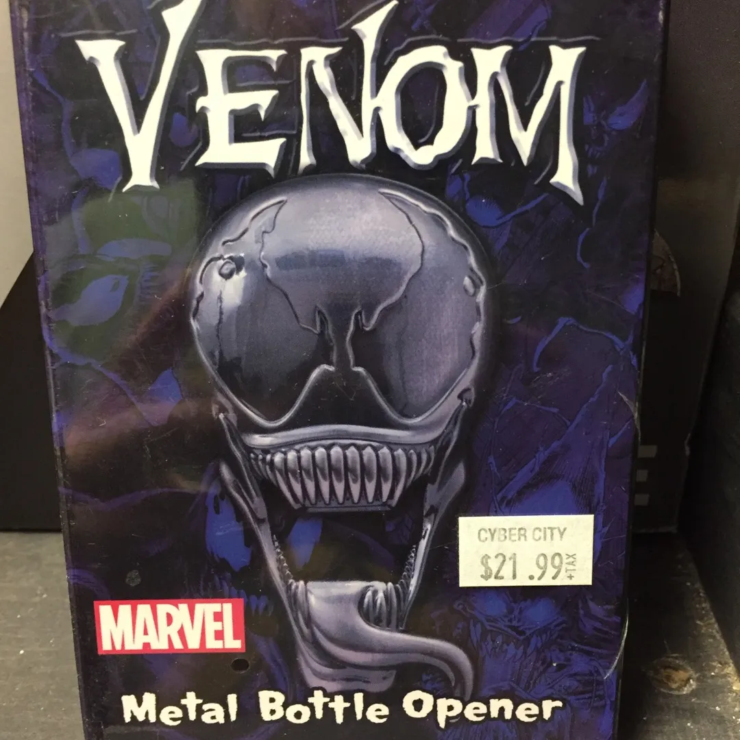 Venom Metal Bottle Opener photo 1