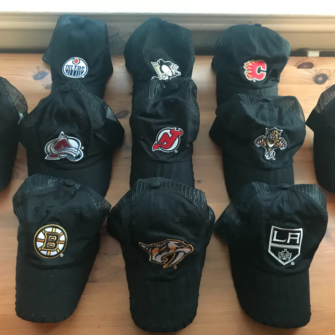 Several NHL hats by Coors photo 1