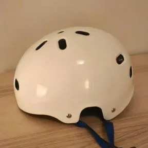 Pryme White Half Shell Helmet photo 1