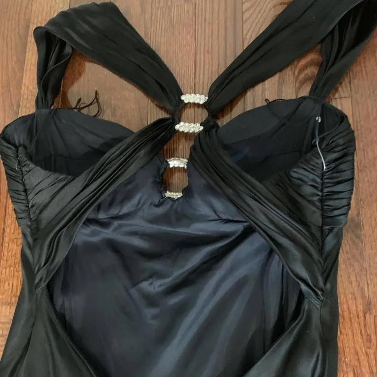 Sheer Black Night Gown - Size 12 photo 4