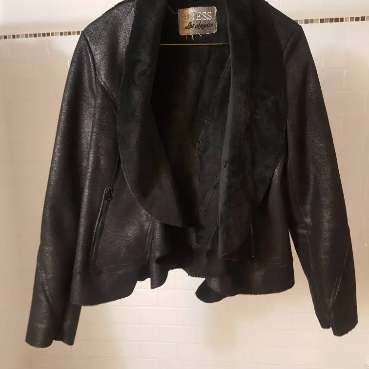 Guess S Suede Metalic Jacket photo 1