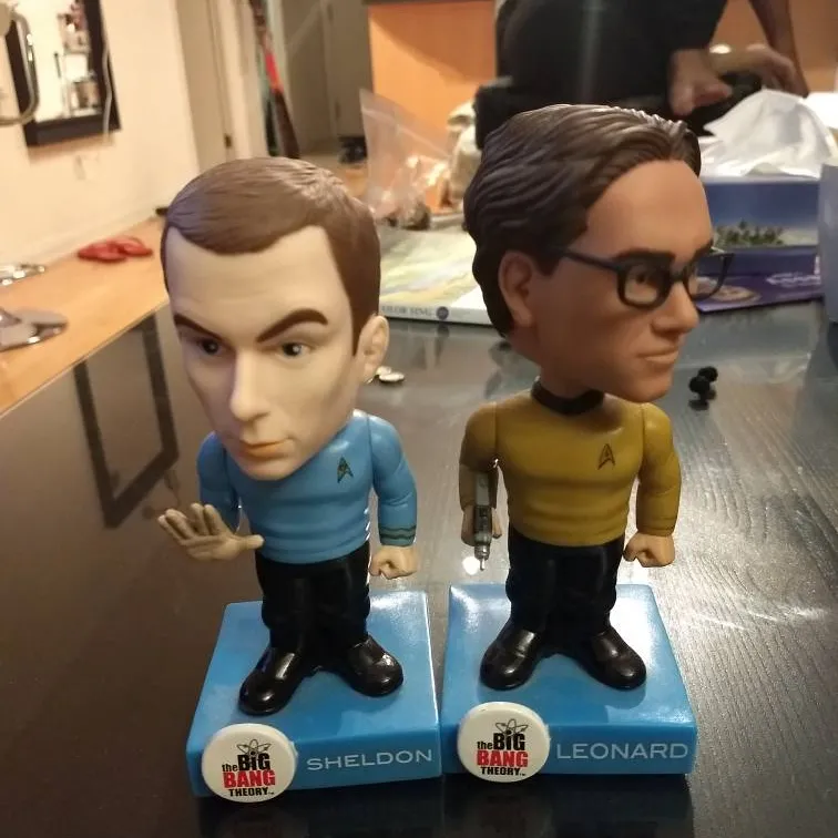 Big Bang Theory Star Trek Bobble Head photo 1