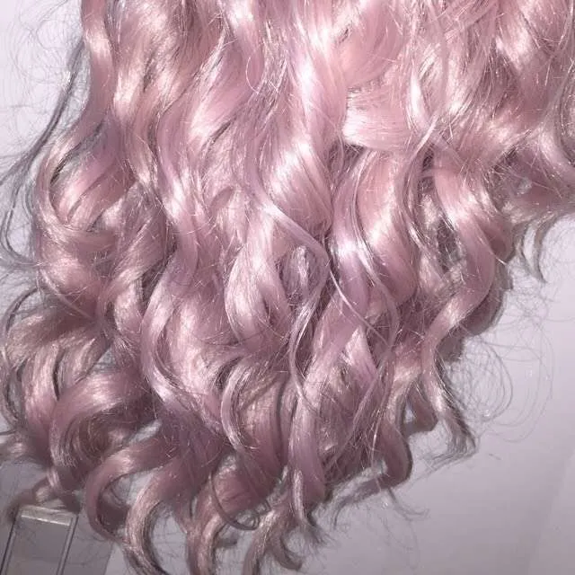 Pastel Pink Wig photo 4