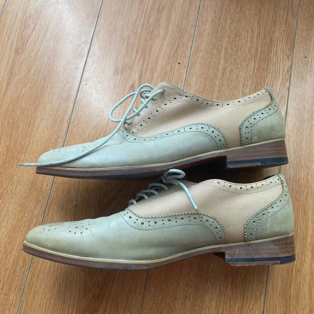 Size 7/38 Leather Oxford Shoes photo 1