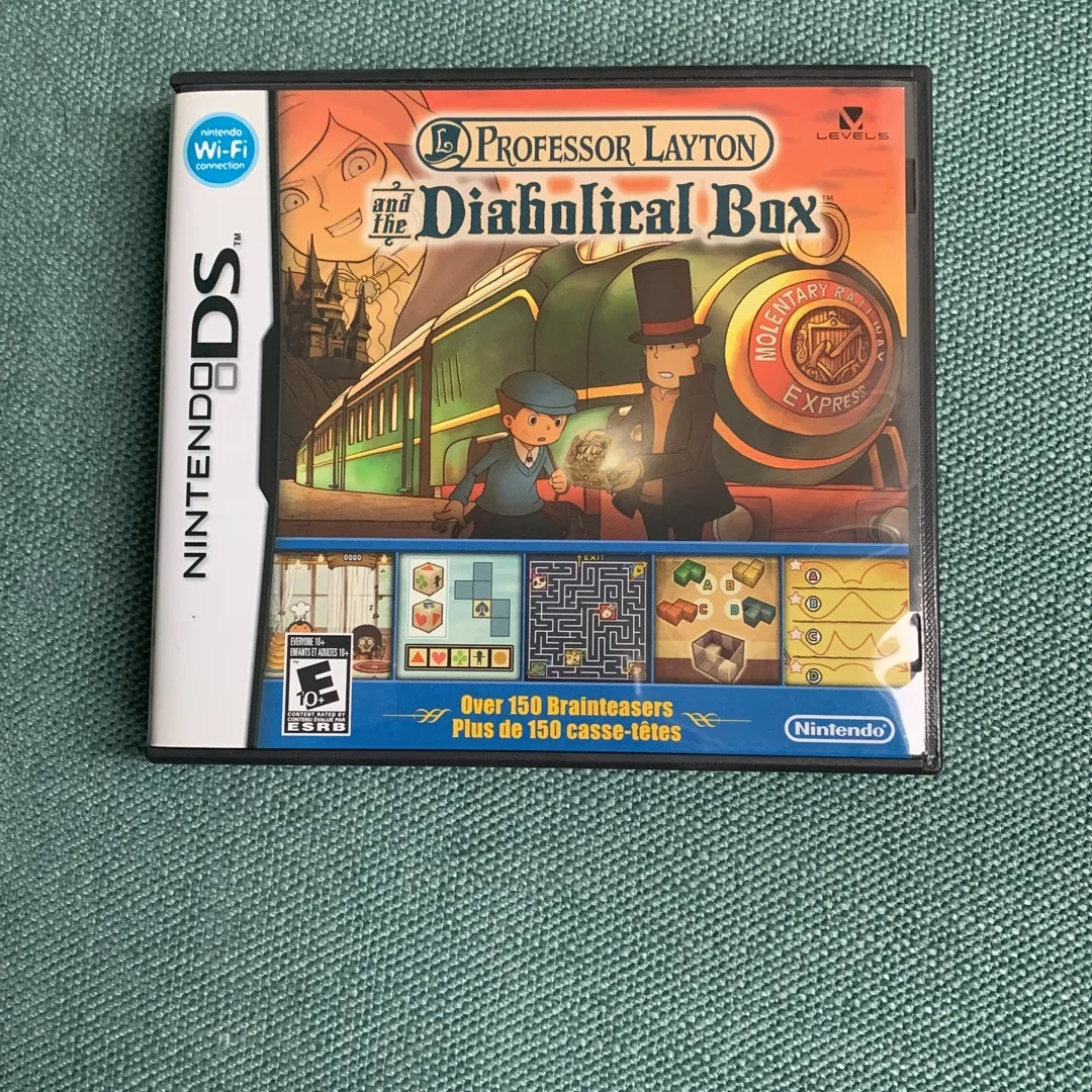 Professor Layton And The Diabolical Box DS photo 1