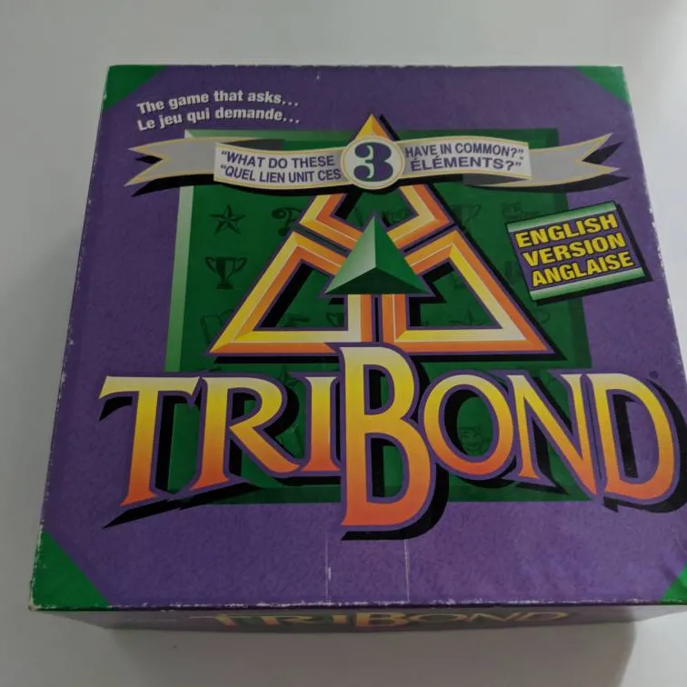 TriBond Board Game photo 1
