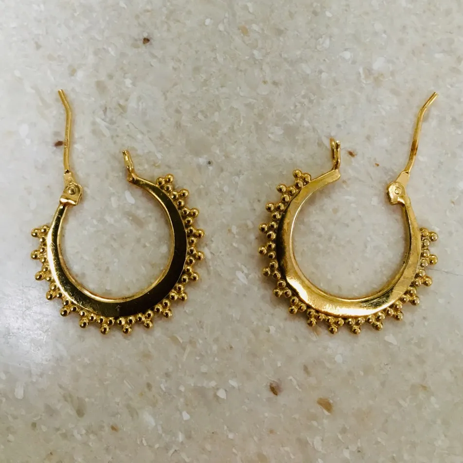 Gold Vermeil Earrings (Bluboho) photo 1
