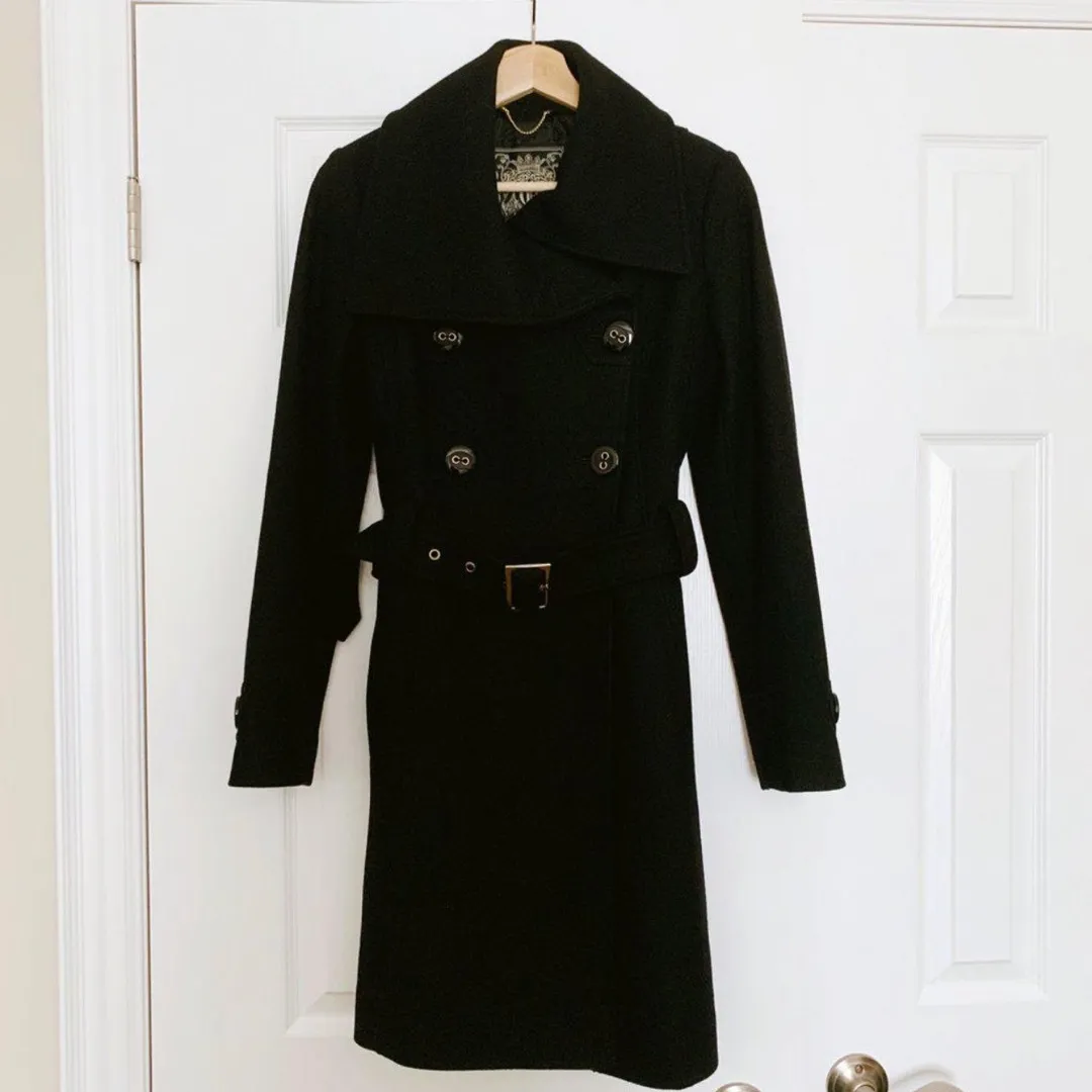 Wool Belted Coat photo 1