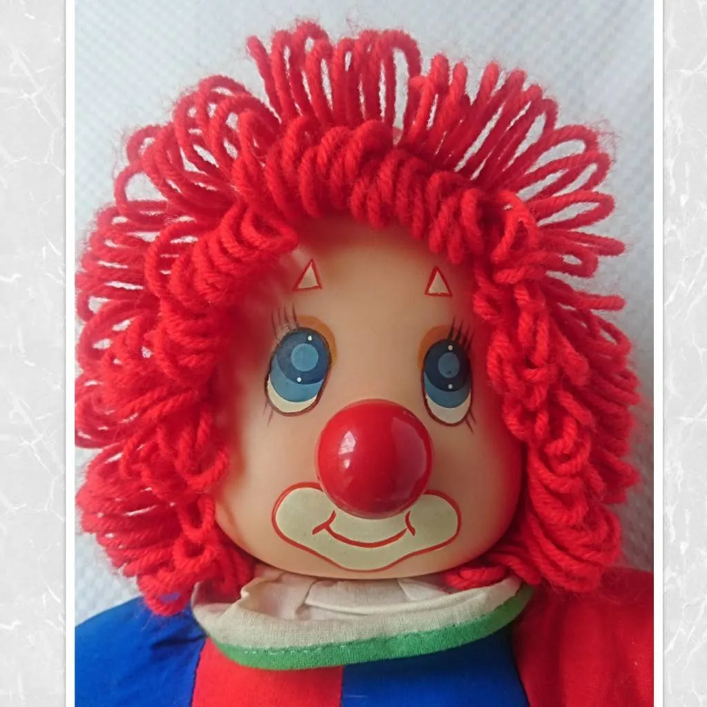 $15 trade - Vintage Ganz Clown Doll photo 3