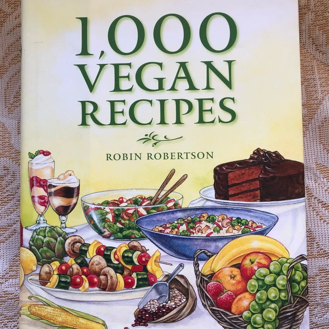 1000 Vegan Recipes (hardcover) photo 1