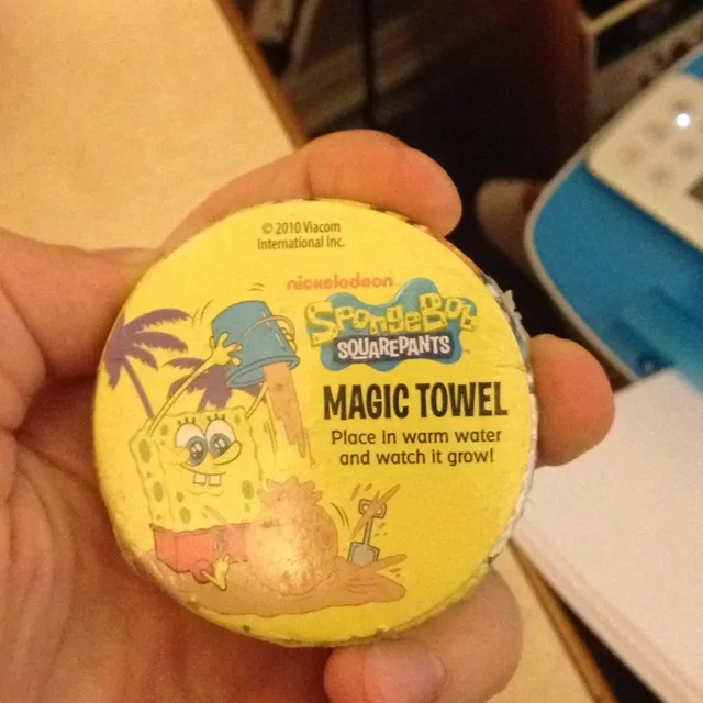 SpongeBob Magic Towel photo 1
