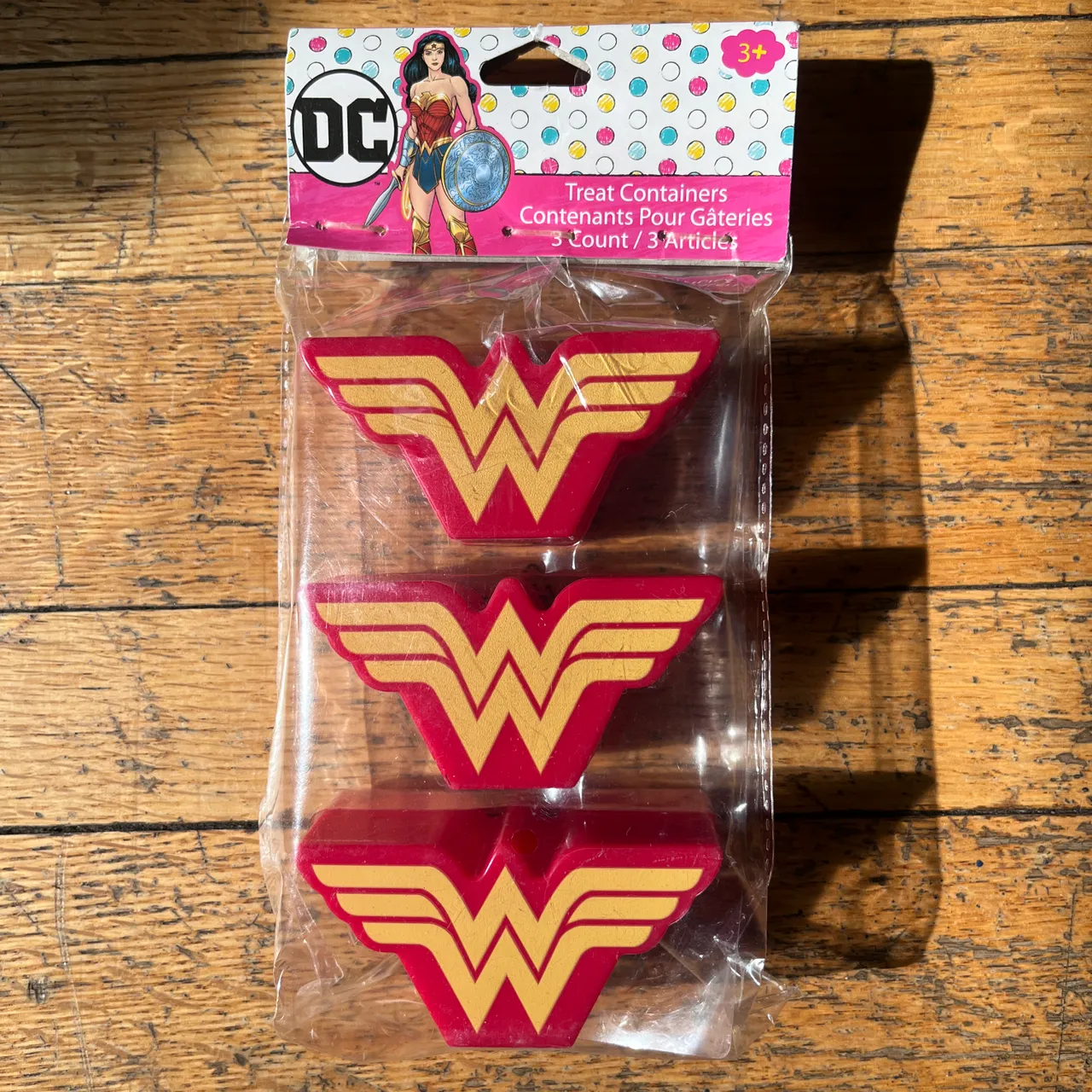 Vintage DC Wonder Woman Collectible “treat containers” BNIP  photo 1