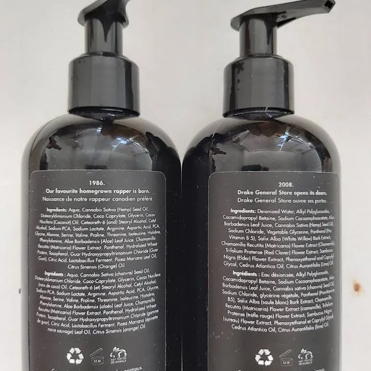 New Unused Shampoo And Conditioner From The Drake General Store photo 3