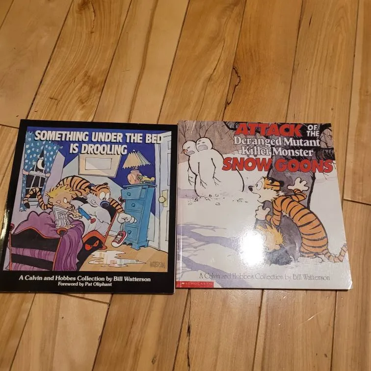 Calvin & Hobbes Comic Books (6) photo 3