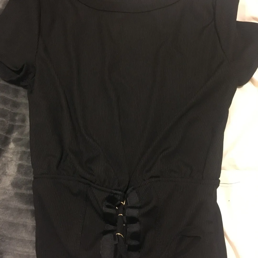 Guess Top With Tie- Never Worn photo 1