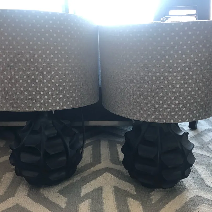 Gorgeous Side Table Lamps (pair)! photo 1