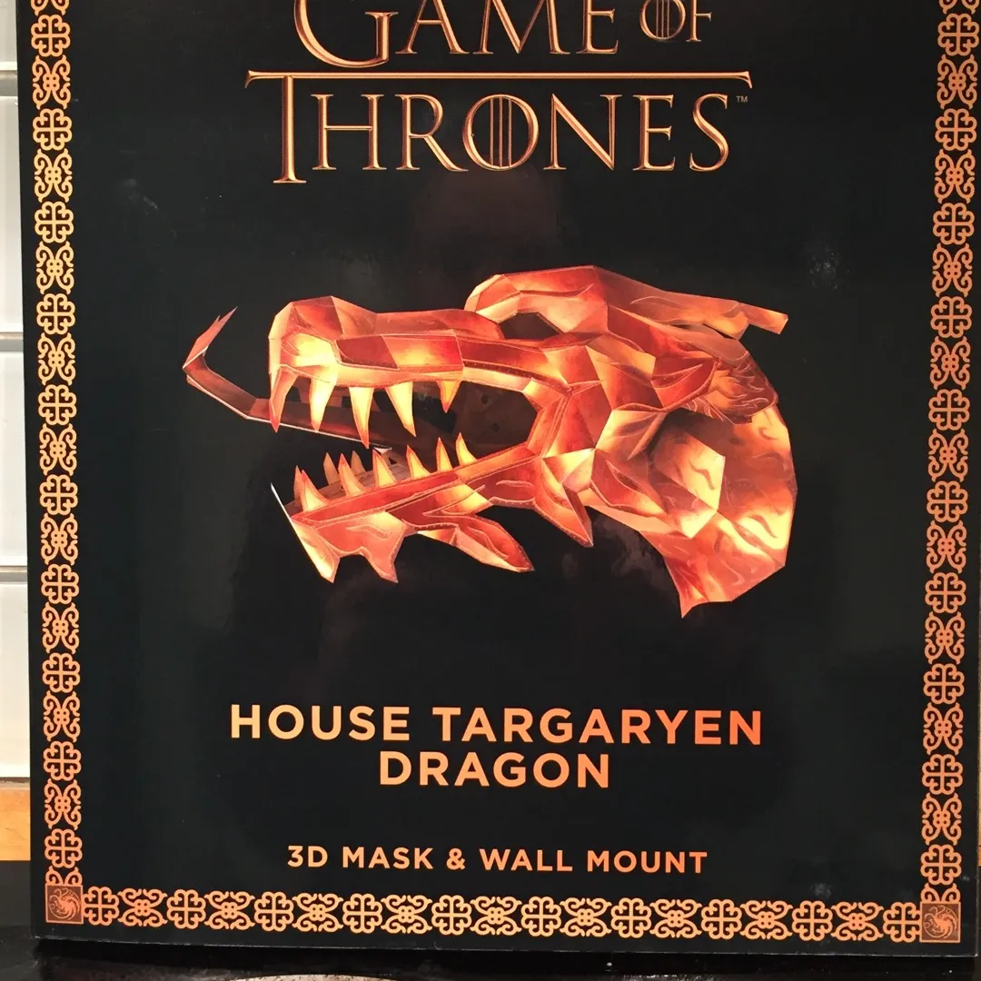 Game Of Thrones Dragon Head Wall Mount photo 3