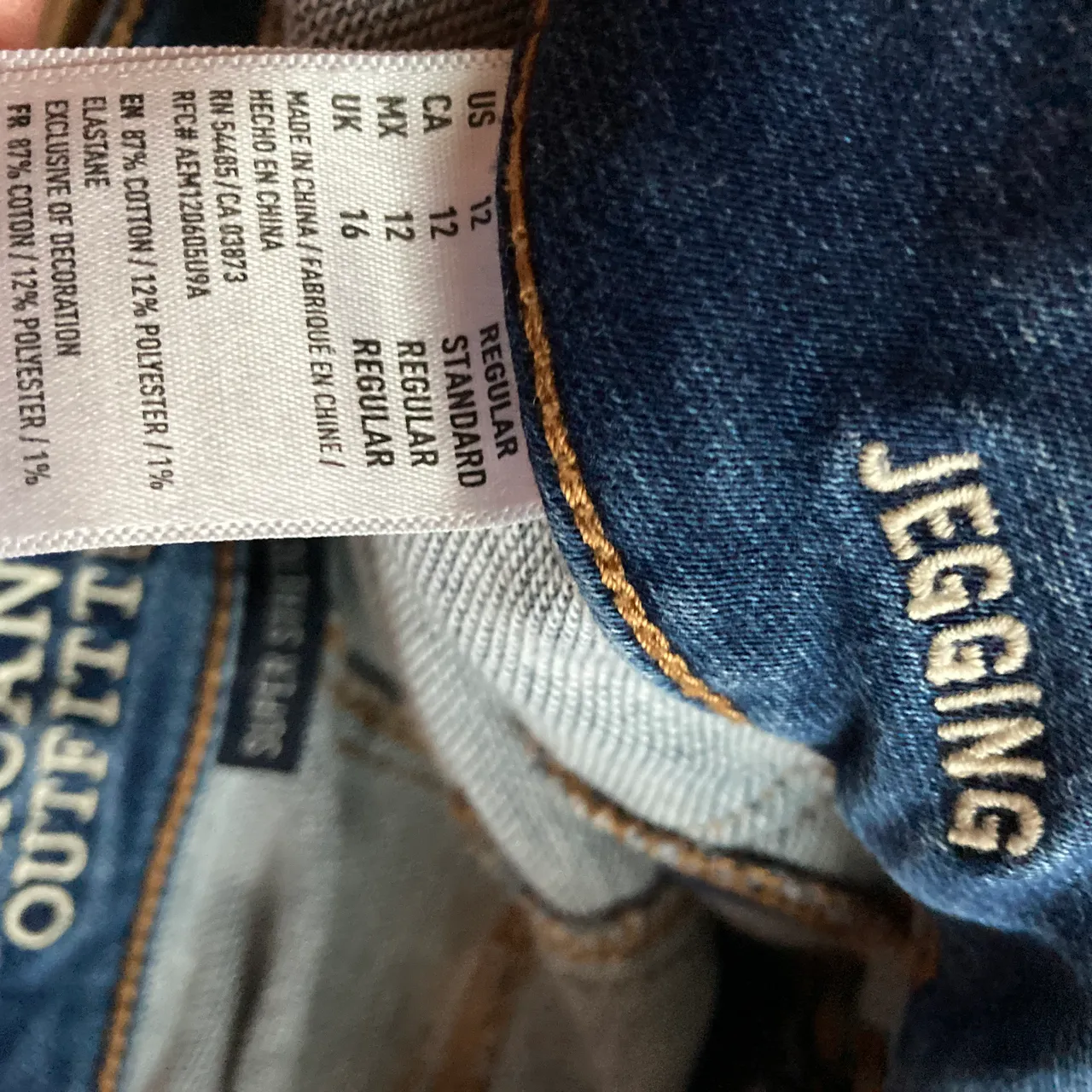 American Eagle Outifitters jeans size 12 photo 4