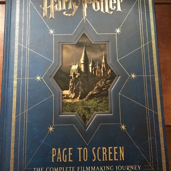 Harry Potter Page to Screen book PERFECT photo 1
