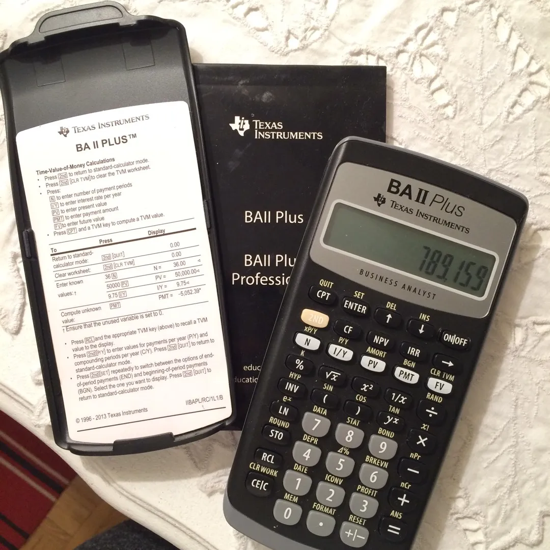 Texas Instruments BA II Plus Financial Calculator photo 1