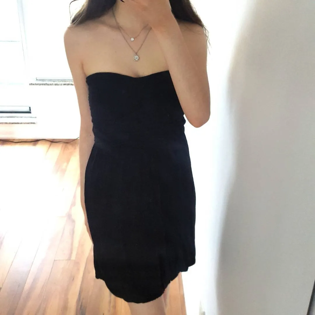 Black Strapless Dress photo 1
