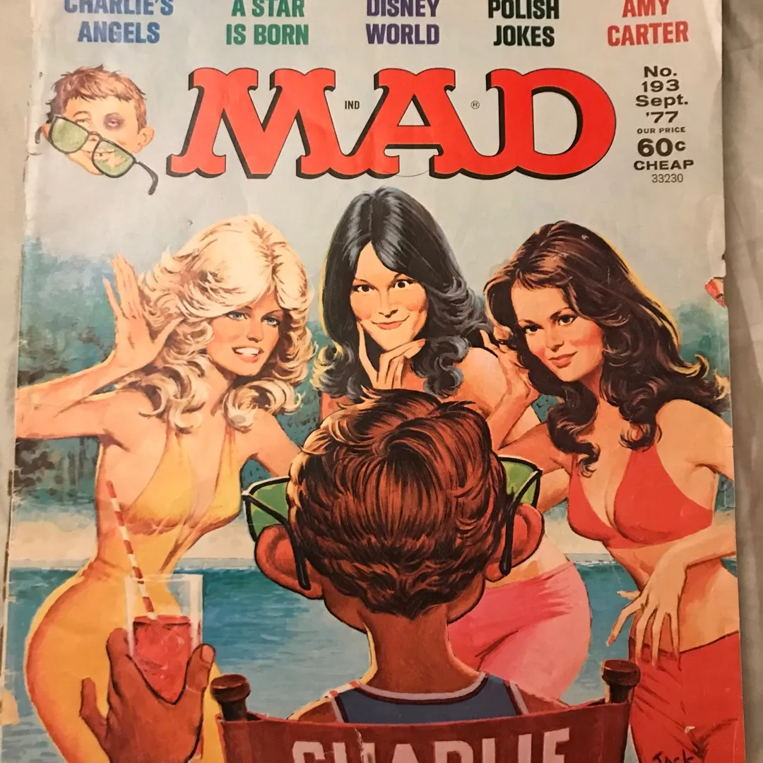 Vintage Mad Magazine 1977 photo 1