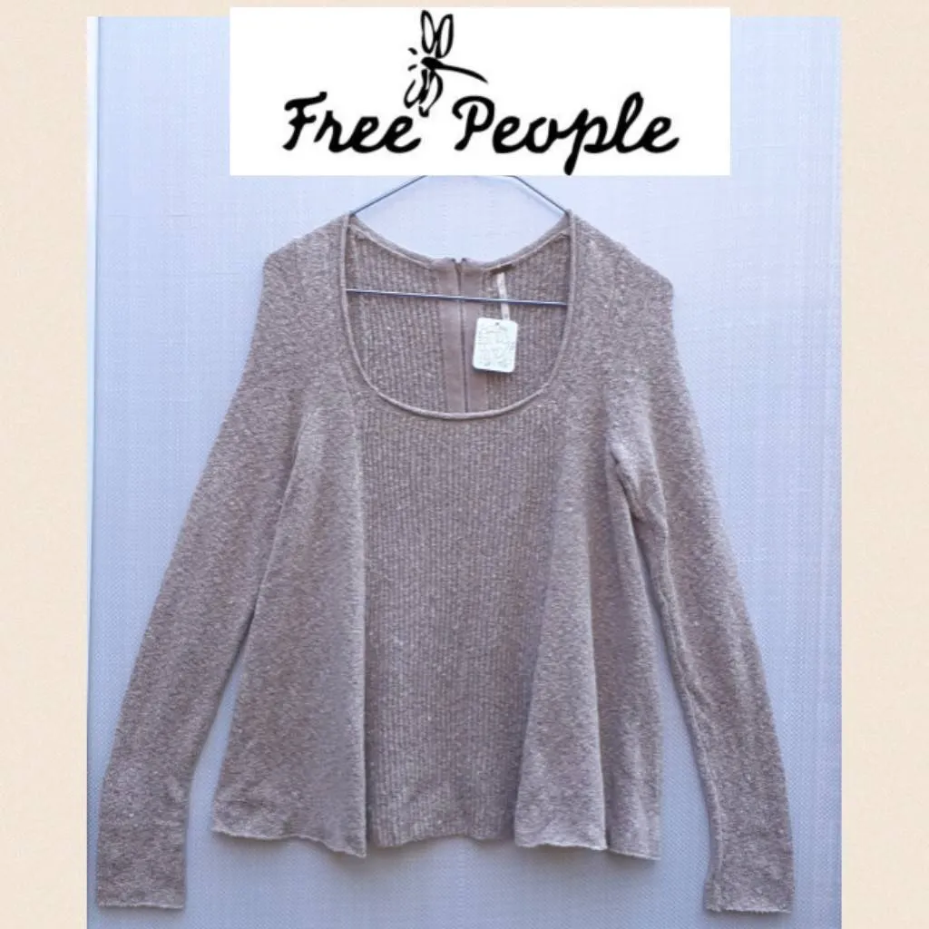 $30 trade - BNWT, Free People Chenille sweater (XS) photo 1