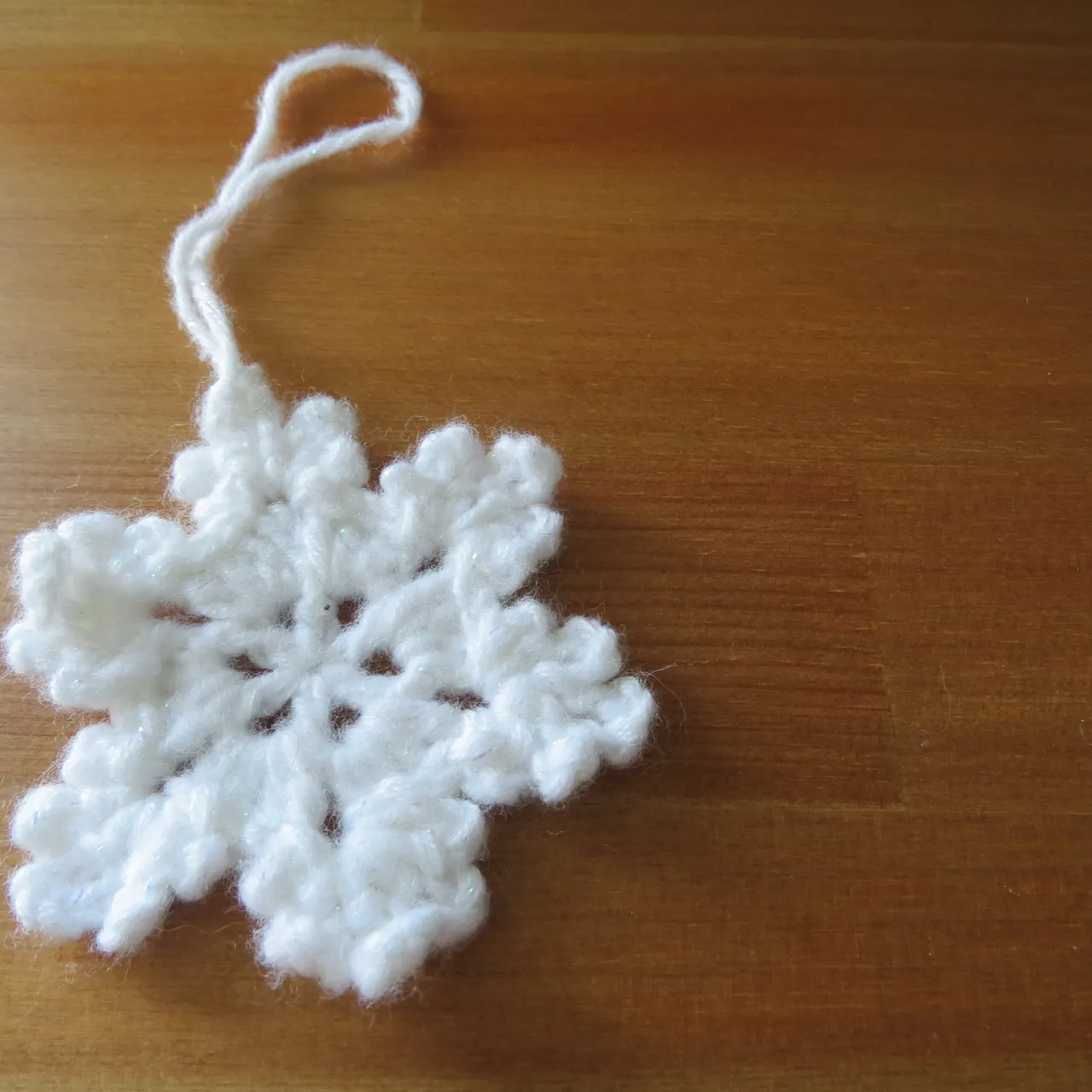 FREE (w/ bundle) - Handmade Snowflake Ornament photo 1