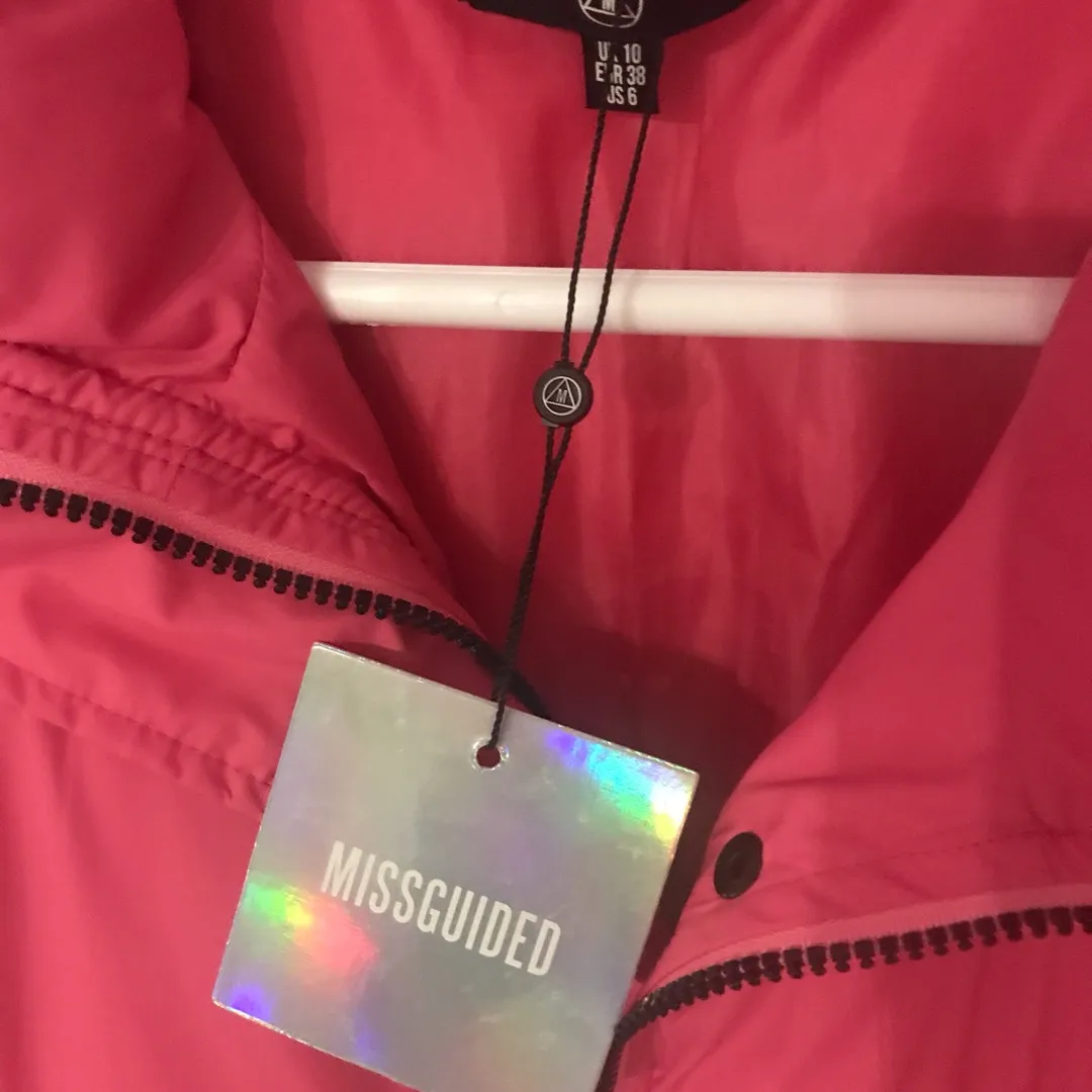Missguided Pink Oversize Puffer photo 4