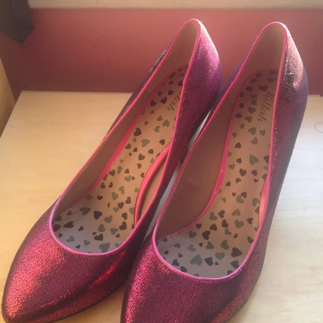 Pink Sparkly Shoes Size 8.5 ⚡️ photo 3