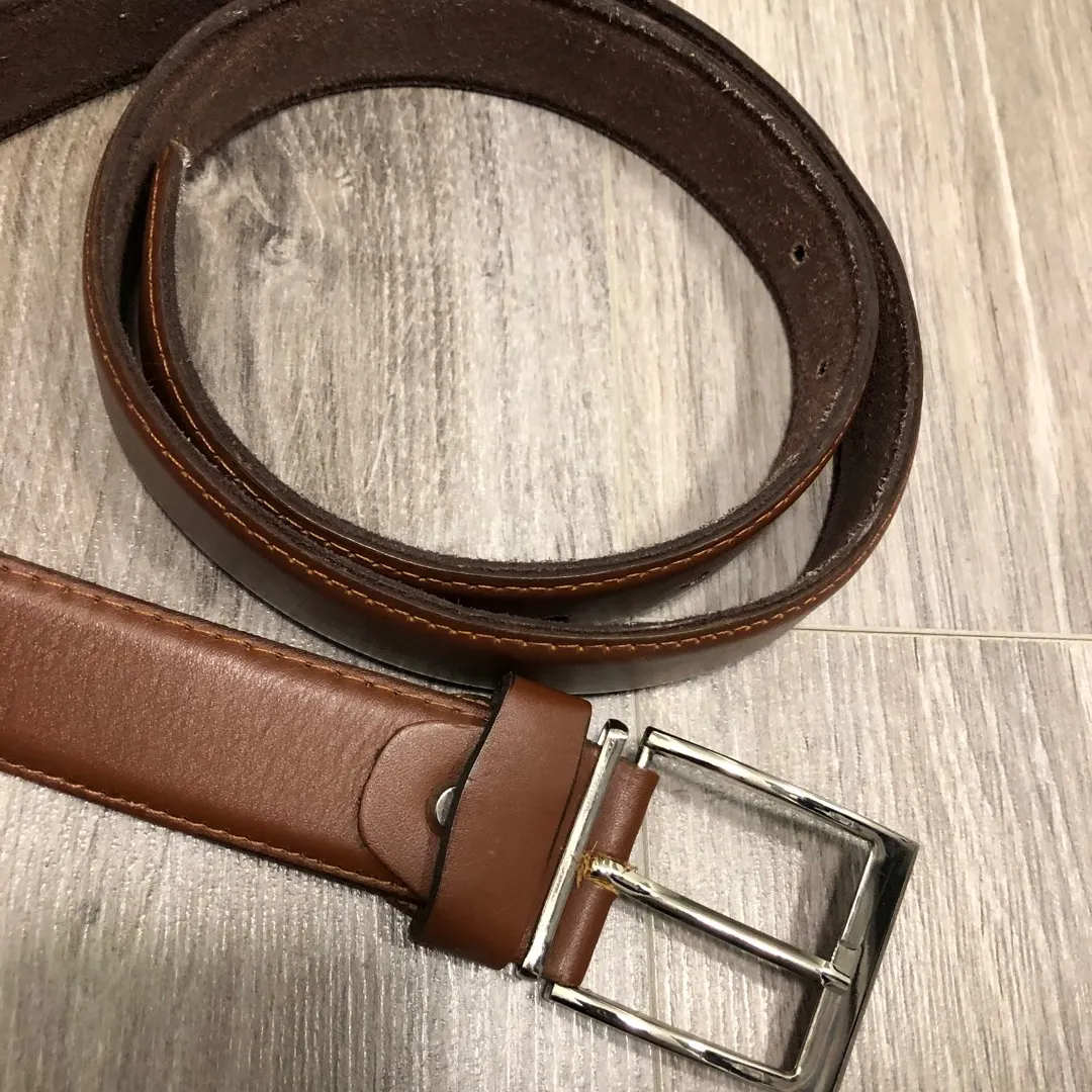 Brand New Men's Brown Belt Size 36-42 From Morocco photo 1