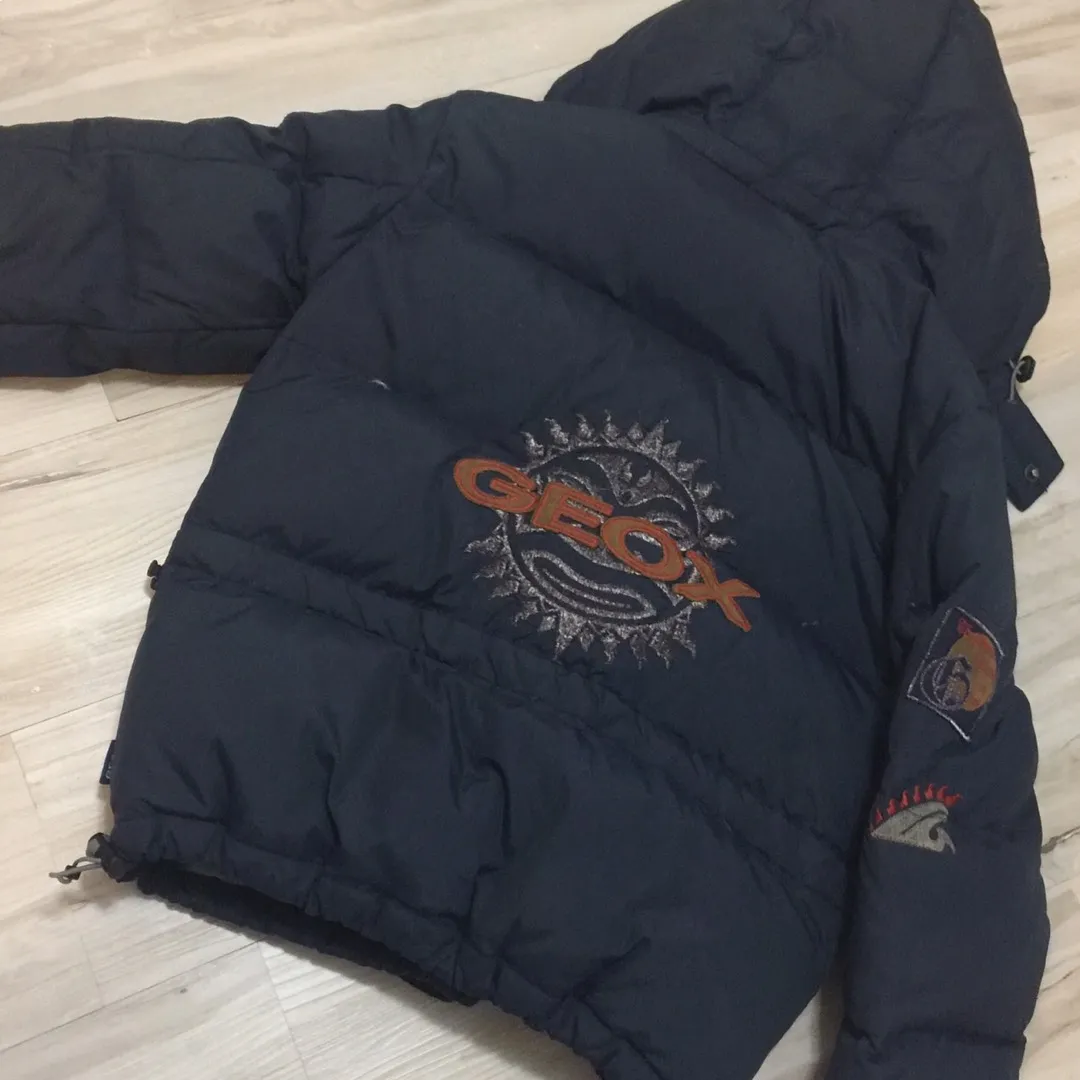 Geox Respira boys winter jacket with detachable hood photo 3