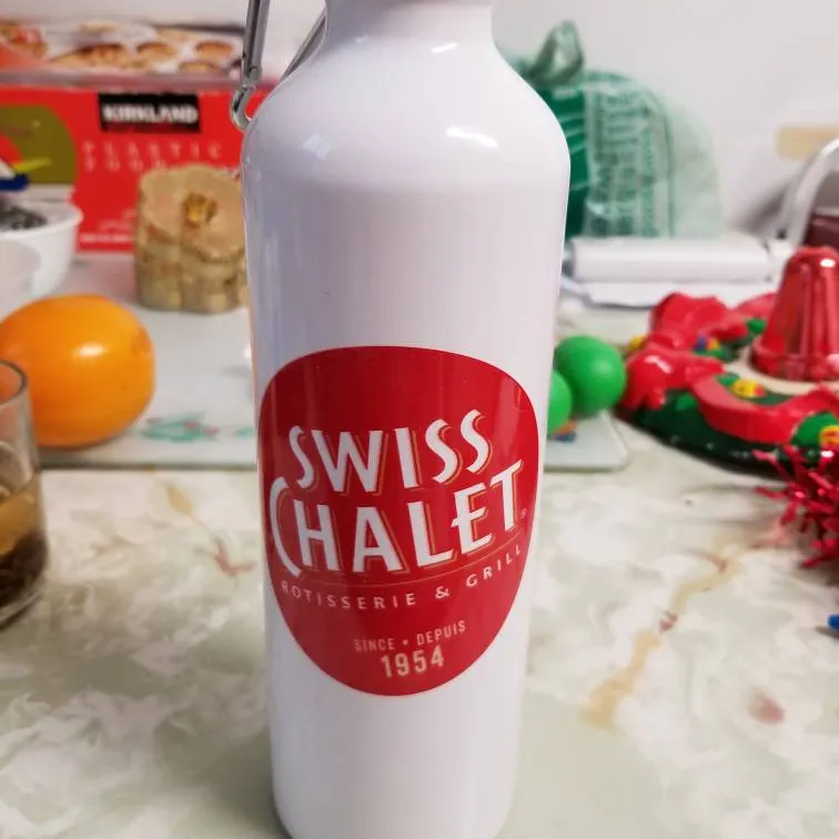Swiss Chalet Metal Water Bottle New photo 1