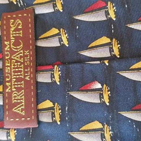 Artifacts Sail Boat Tie photo 3