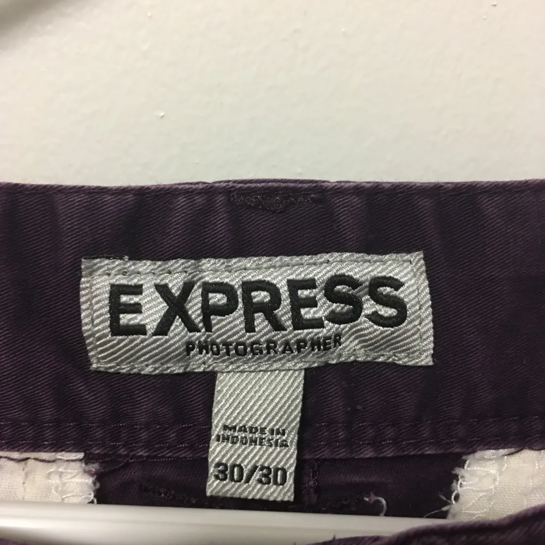 Purple Express Chinos, 30x30 photo 3
