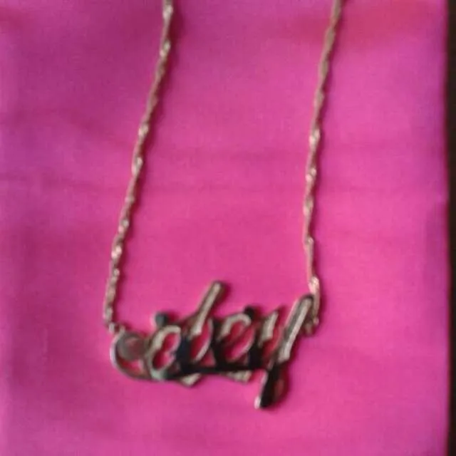 Obey Necklace photo 1