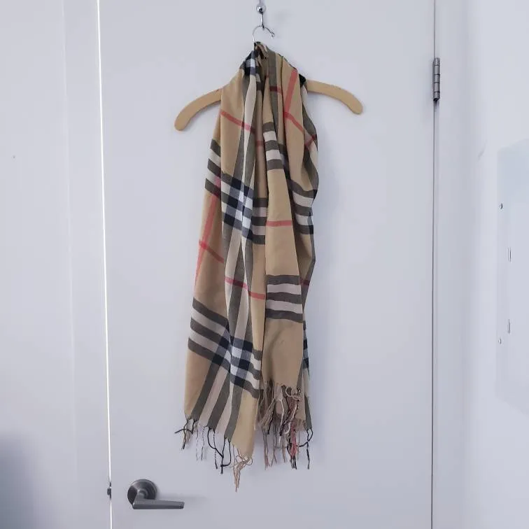 Burberry Inspired Scarf photo 1