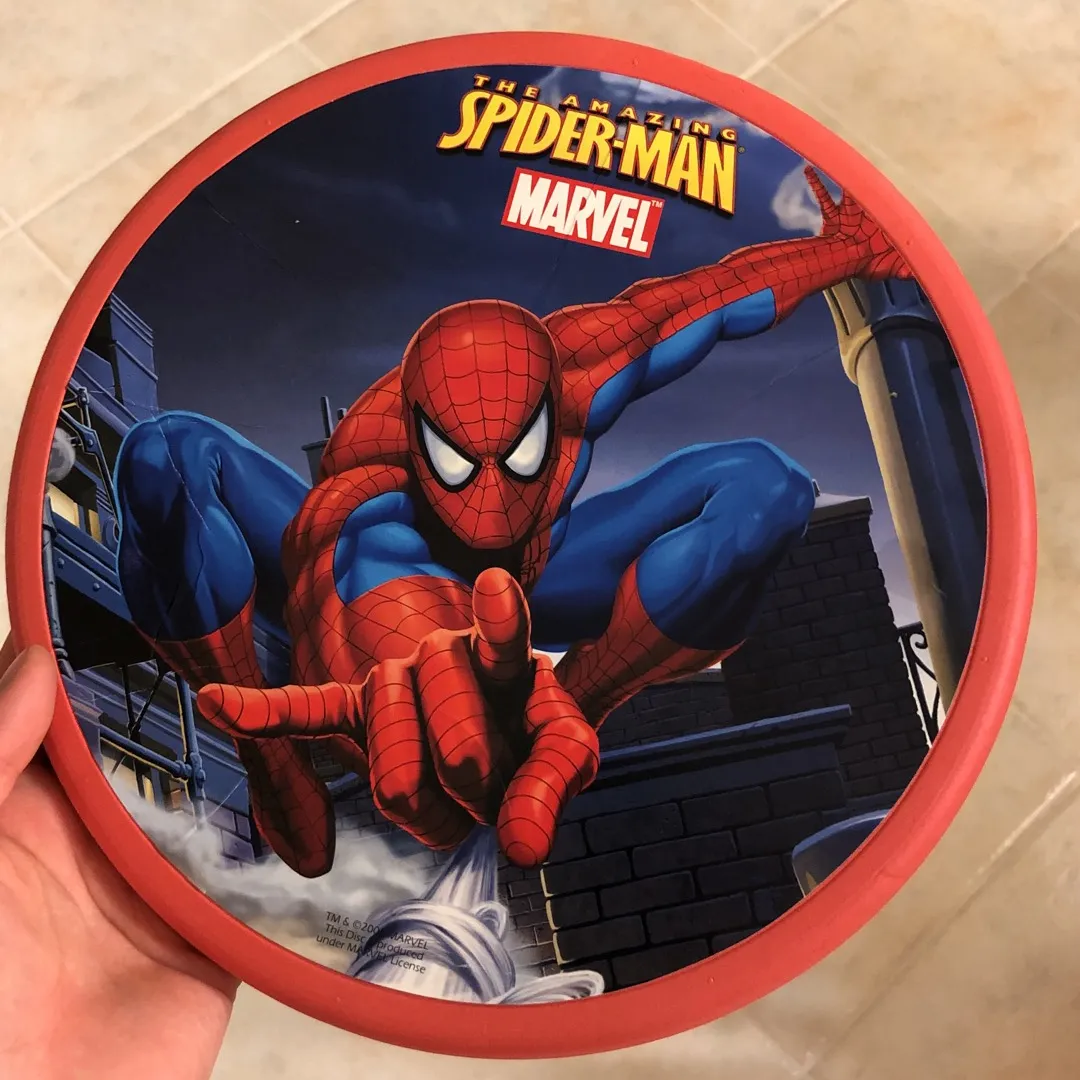 Spider-Man Frisbee photo 1