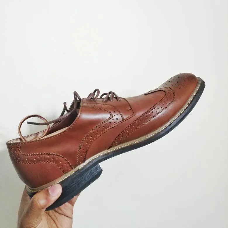 Brand New Men's Brogue Shoes - Brown photo 1