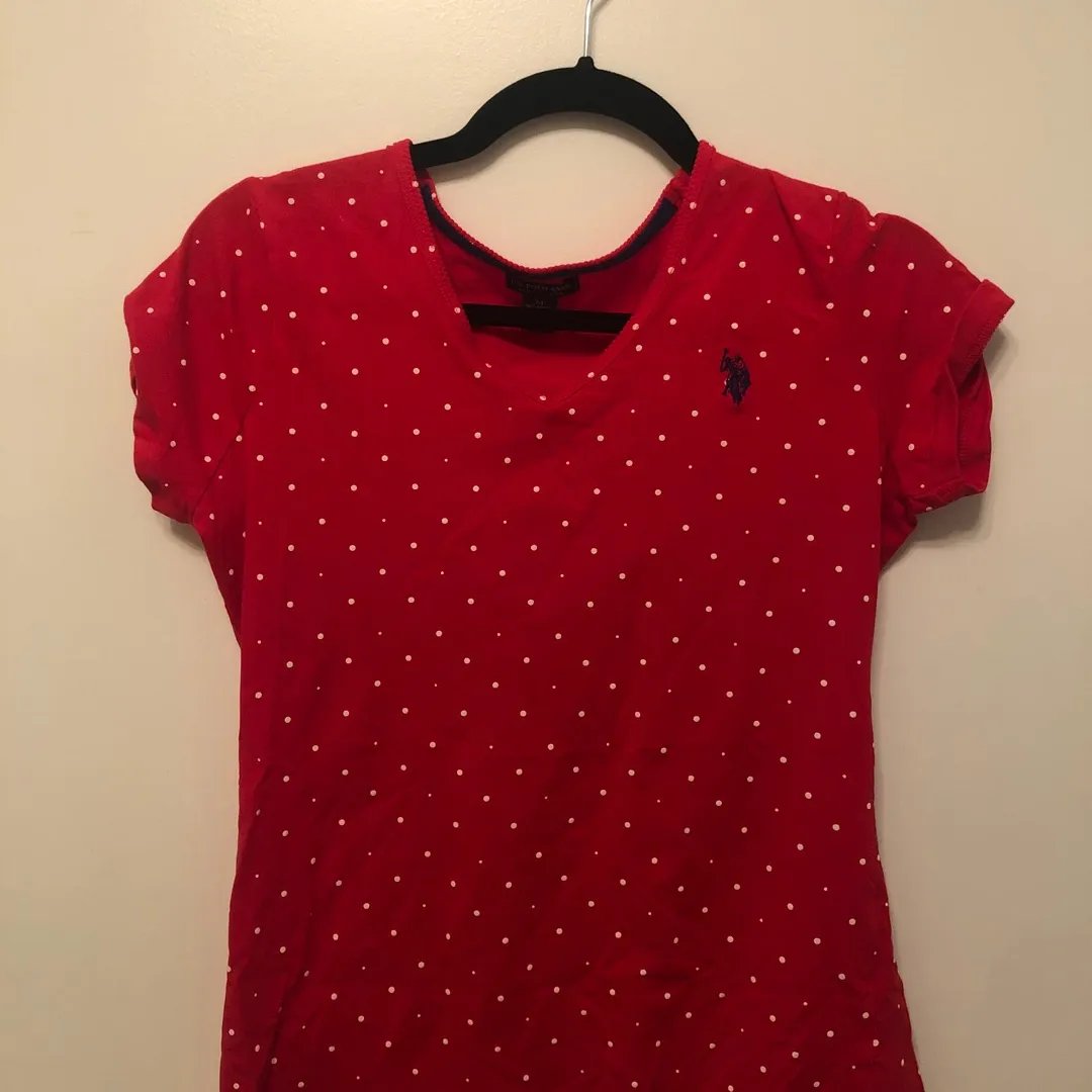 Red Polo Shirt (M) photo 1