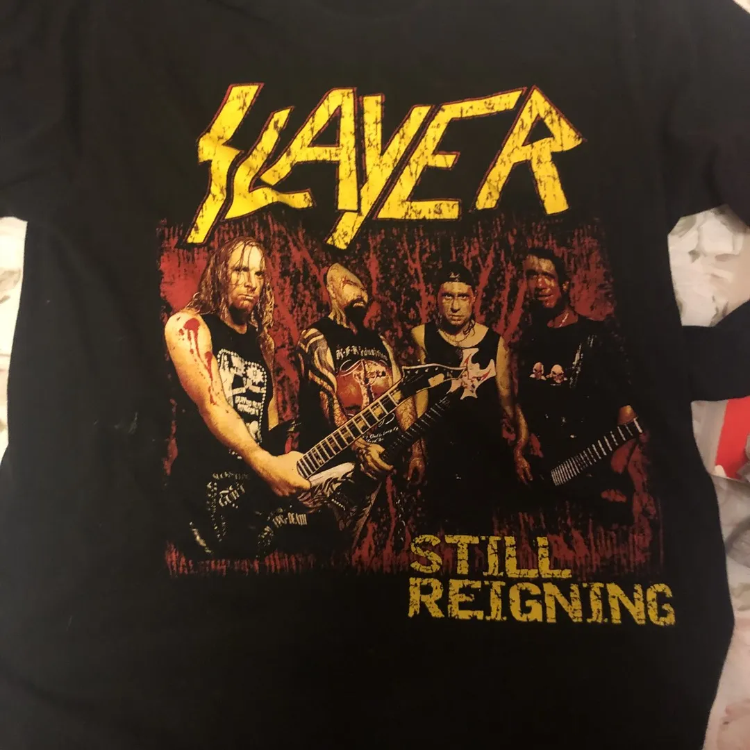 Slayer Band Shirt photo 1