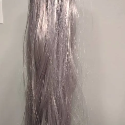 Long Grey Wig photo 1