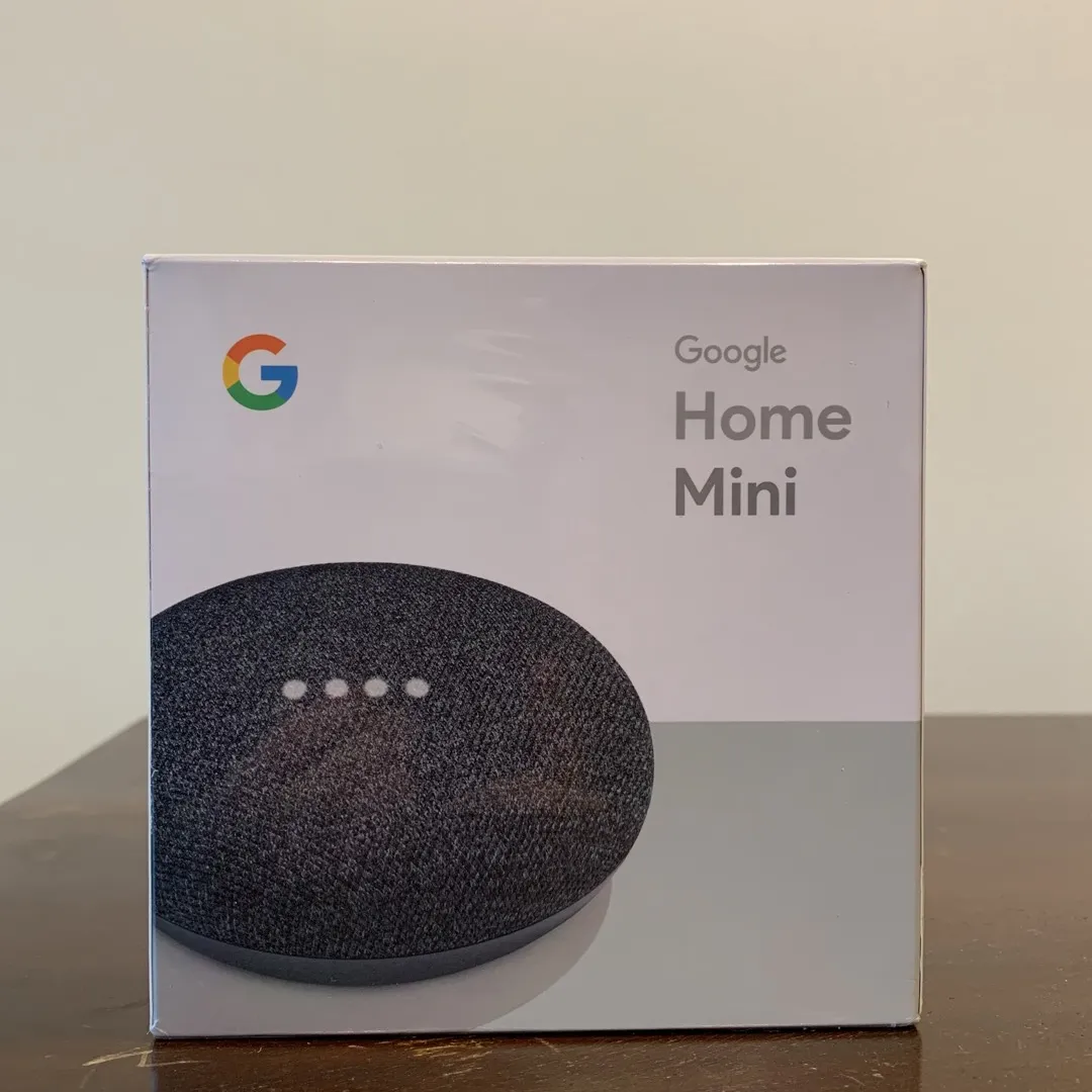 Google Home Mini - Charcoal (new!) photo 1