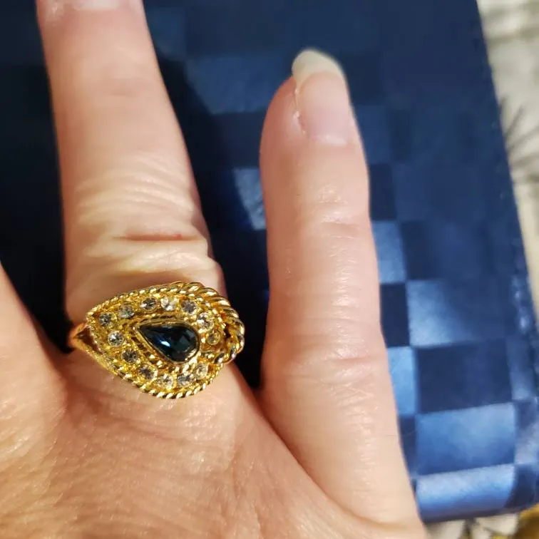 Blue Sapphire Ring photo 1