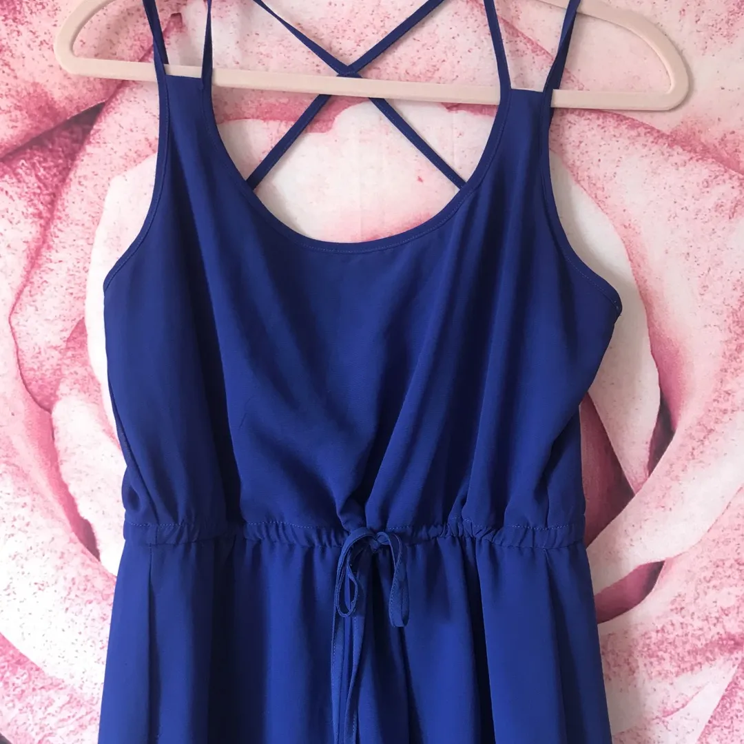 Blue Dress Size Small photo 4