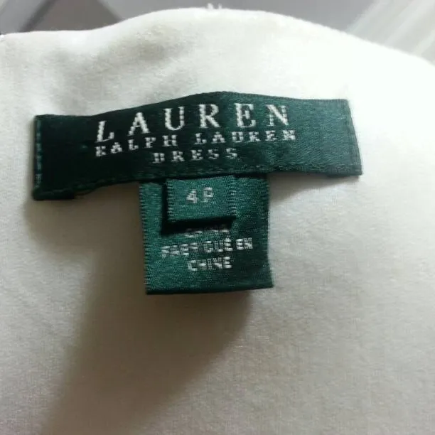Ralph Lauren Dress Size 4P photo 7