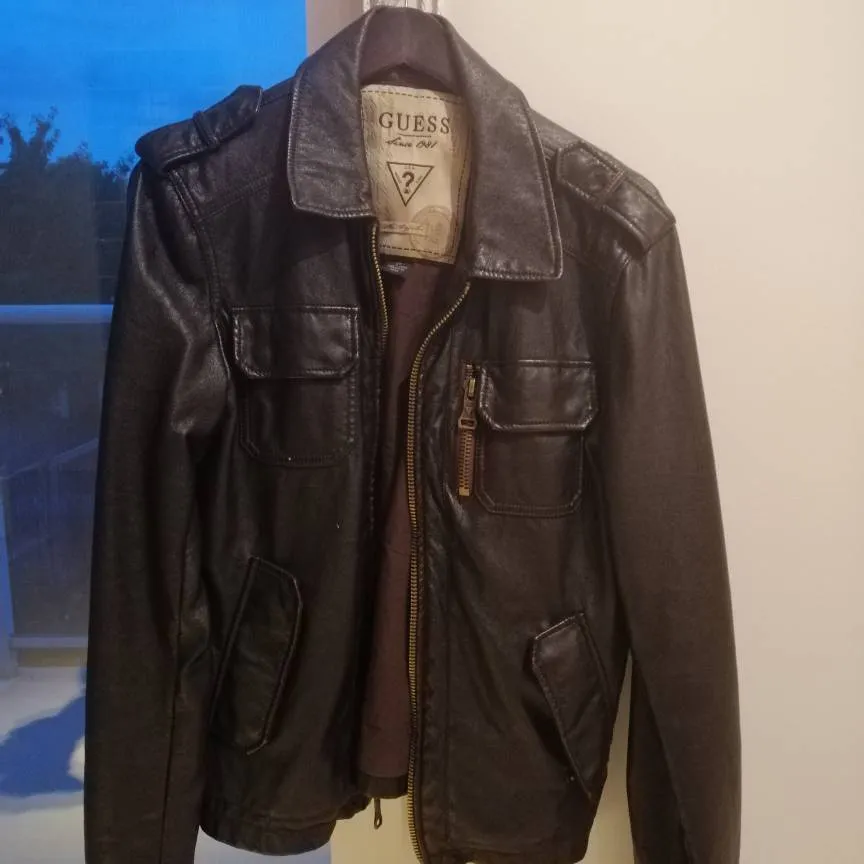 Guess Faux Leather Jacket photo 1