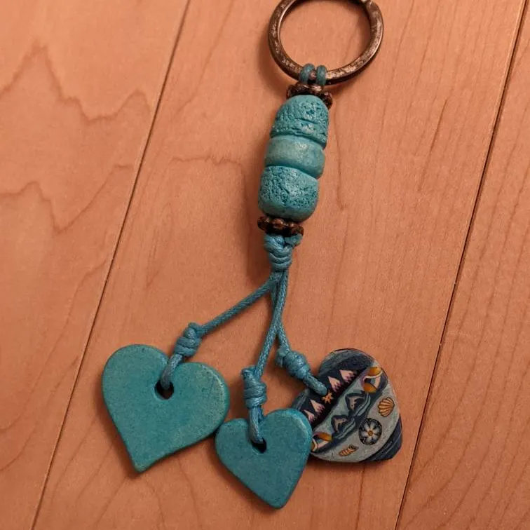Cute Blue Keychain photo 1