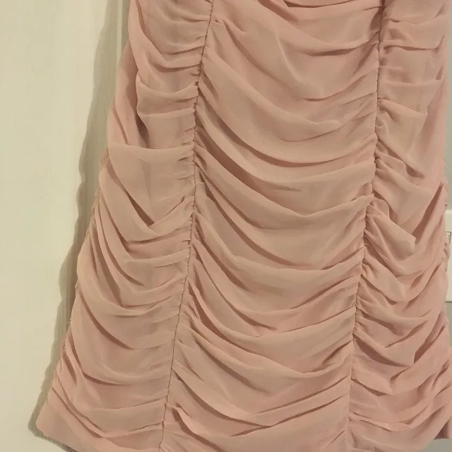 Fitted Sexy Light Pink H&M Dress photo 5