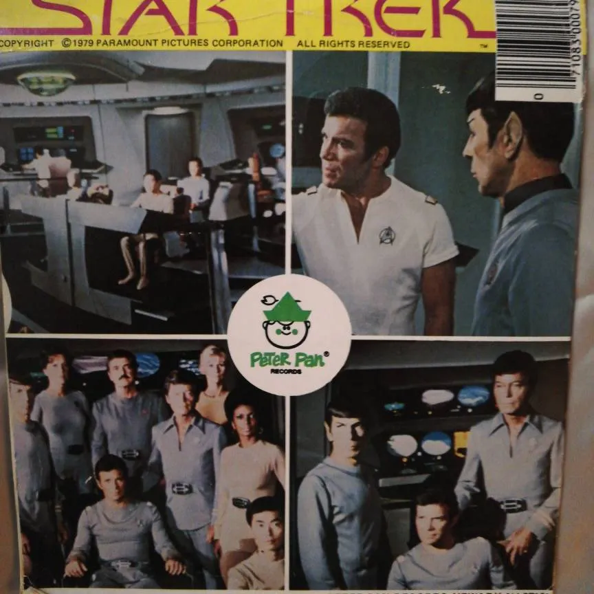 Star Trek 45, 1979, Peter Pan Records photo 3